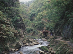 鳴子峡　Naruko-kyo Gorge