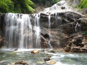 白山白川郷ホワイトロード-10　姥ケ滝